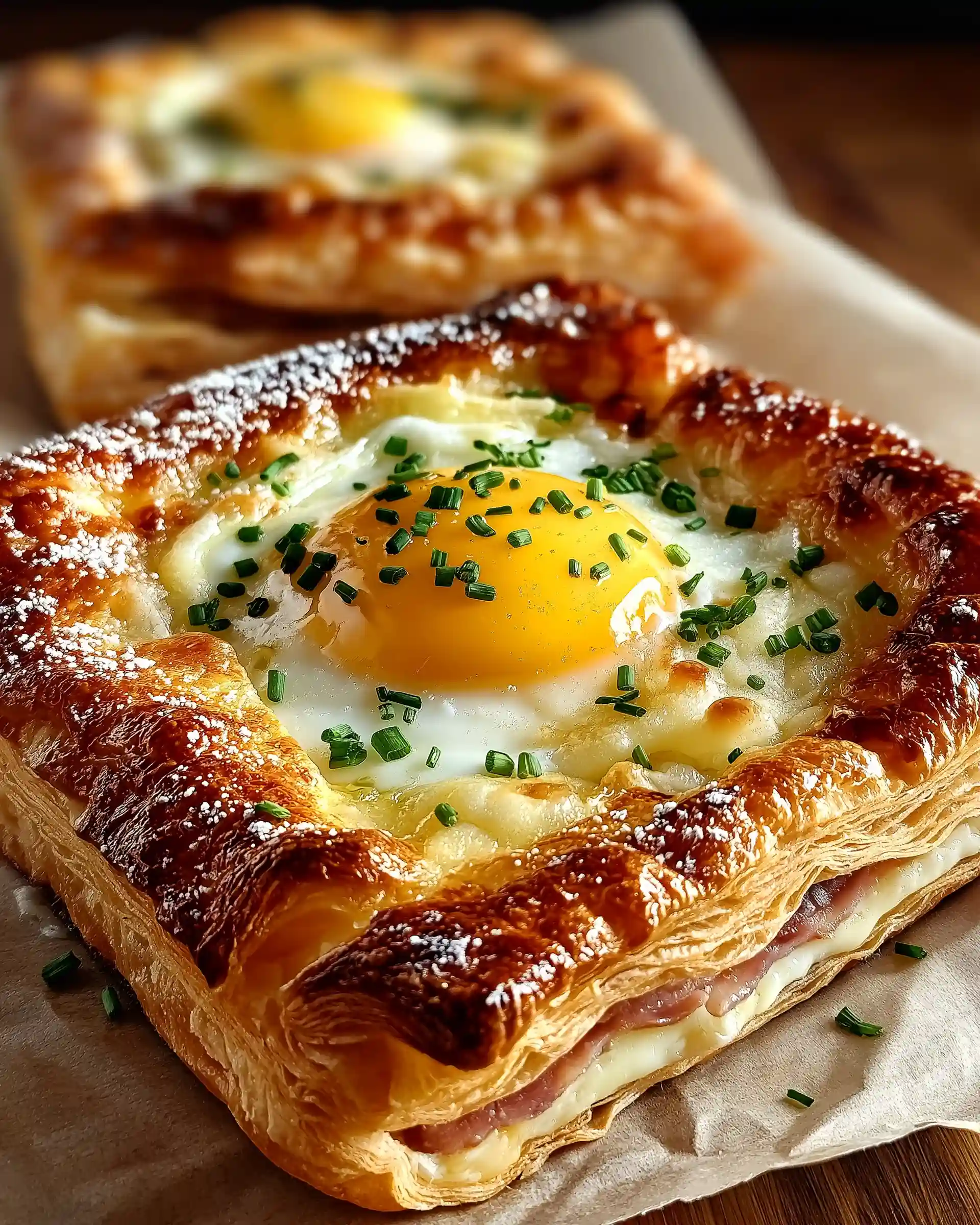Puff Pastry Croque Madame Recipe