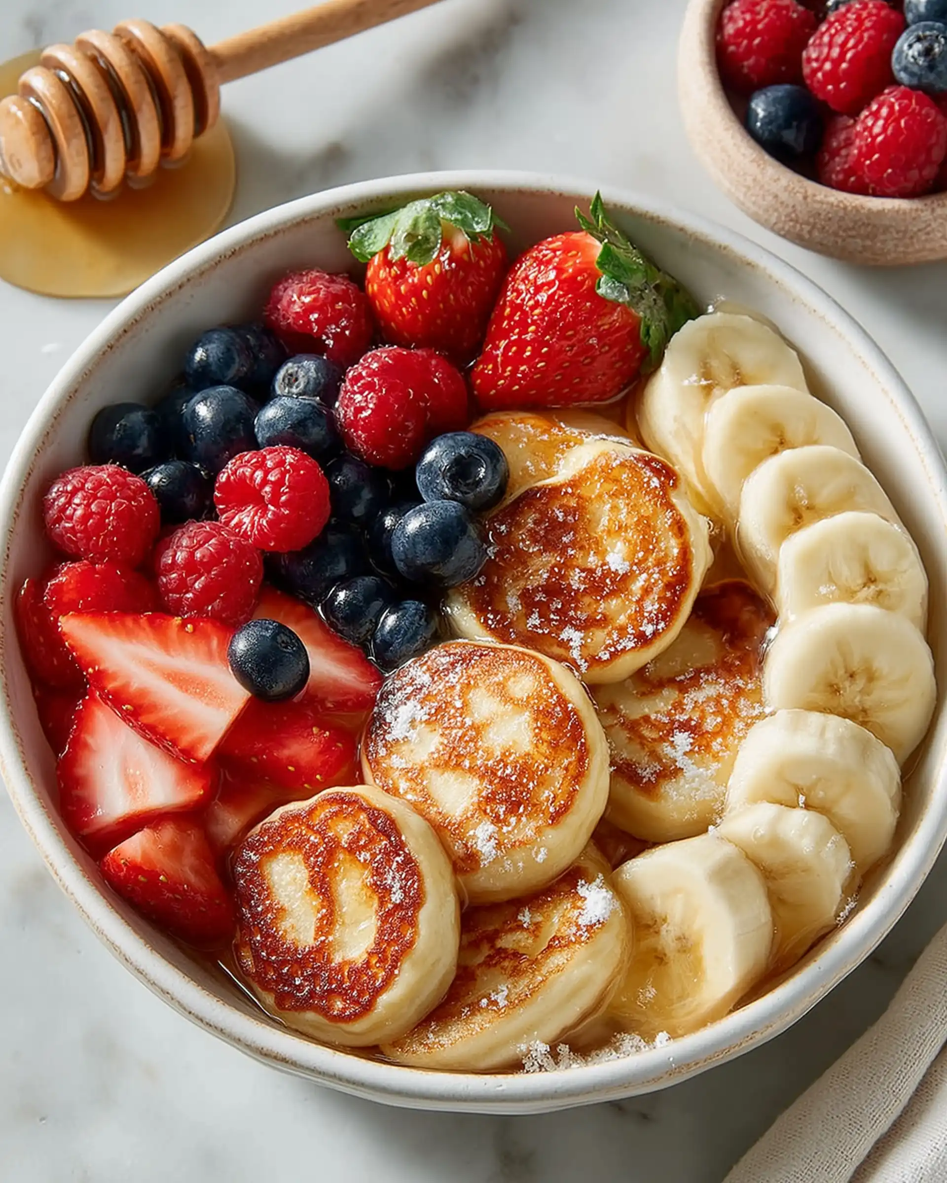 Banana Pancake Cereal (Mini Pancakes)