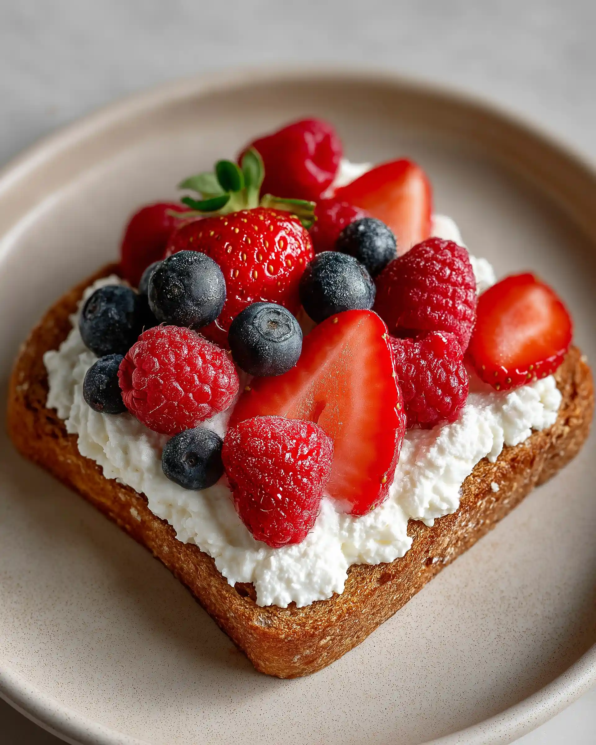 Cottage Cheese Breakfast Toast Recipe