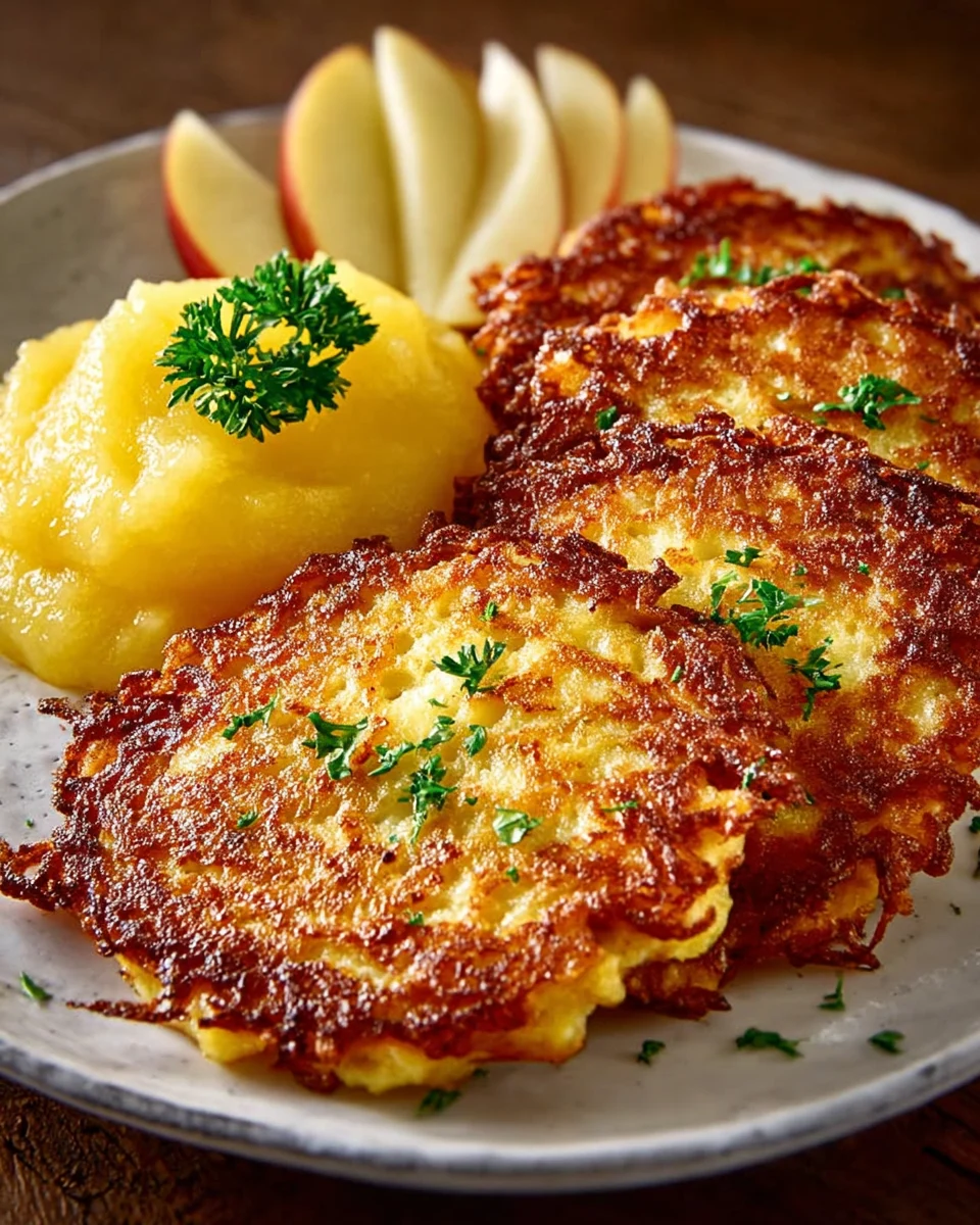 Kartoffelpuffer (German Potato Pancakes)