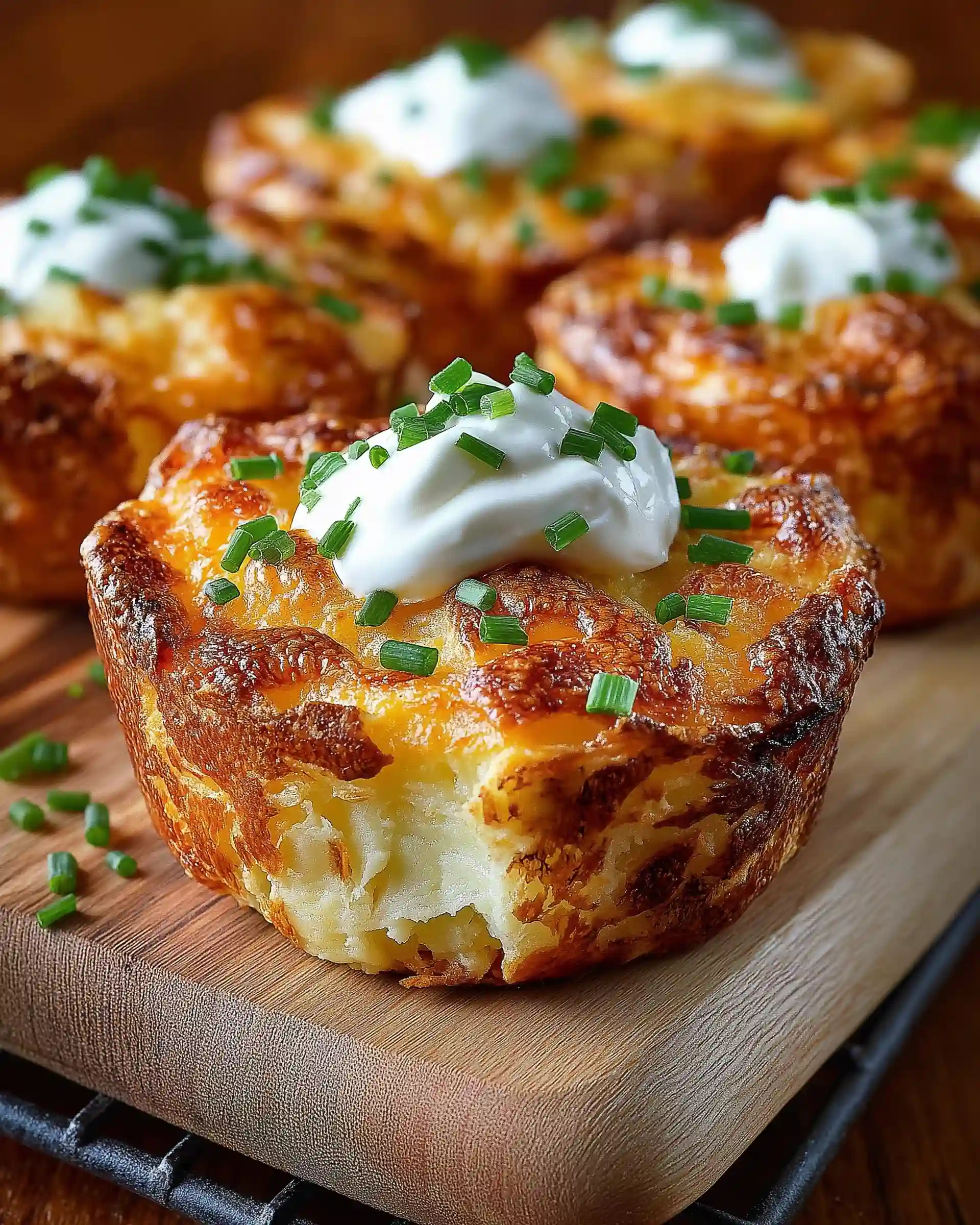 Cheesy Mashed Potato Puff Recipe