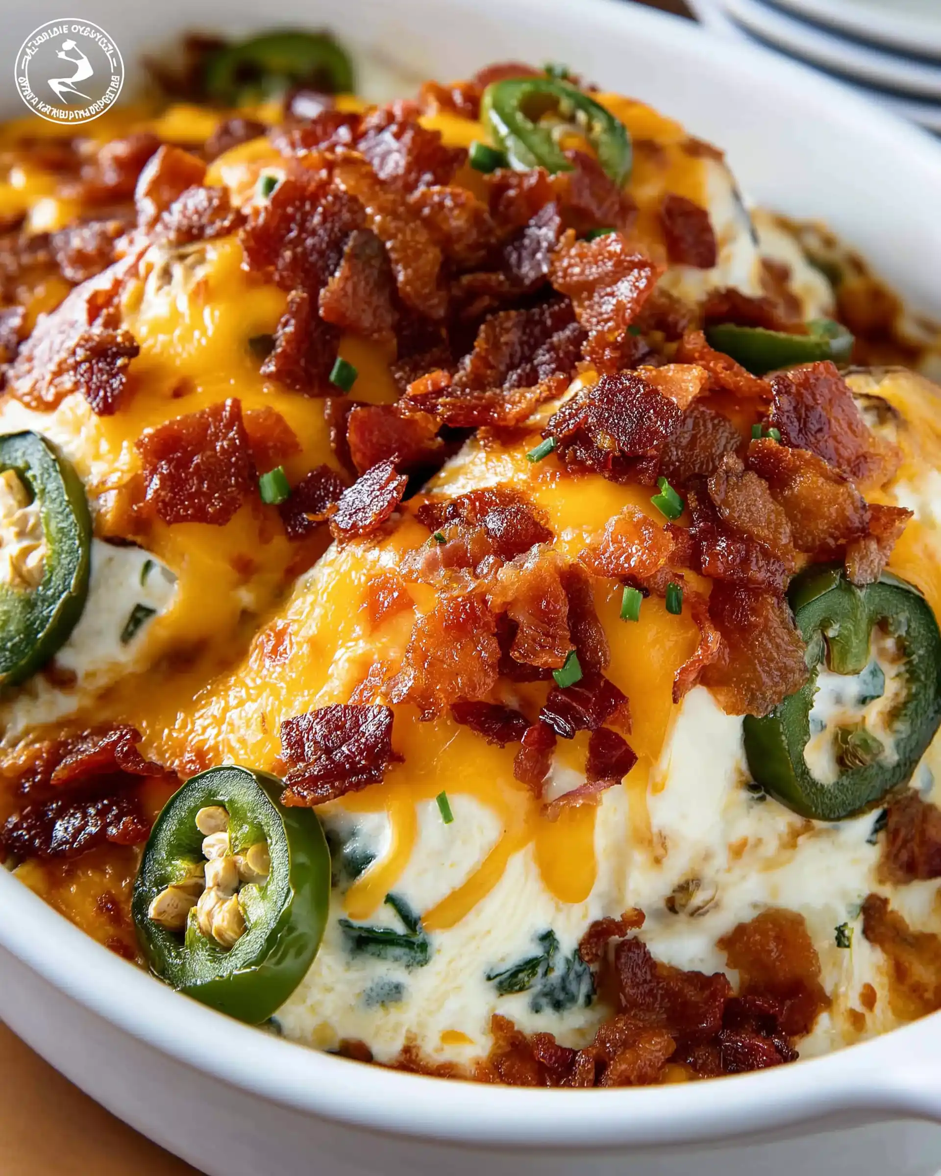 Jalapeño Popper Chicken Casserole