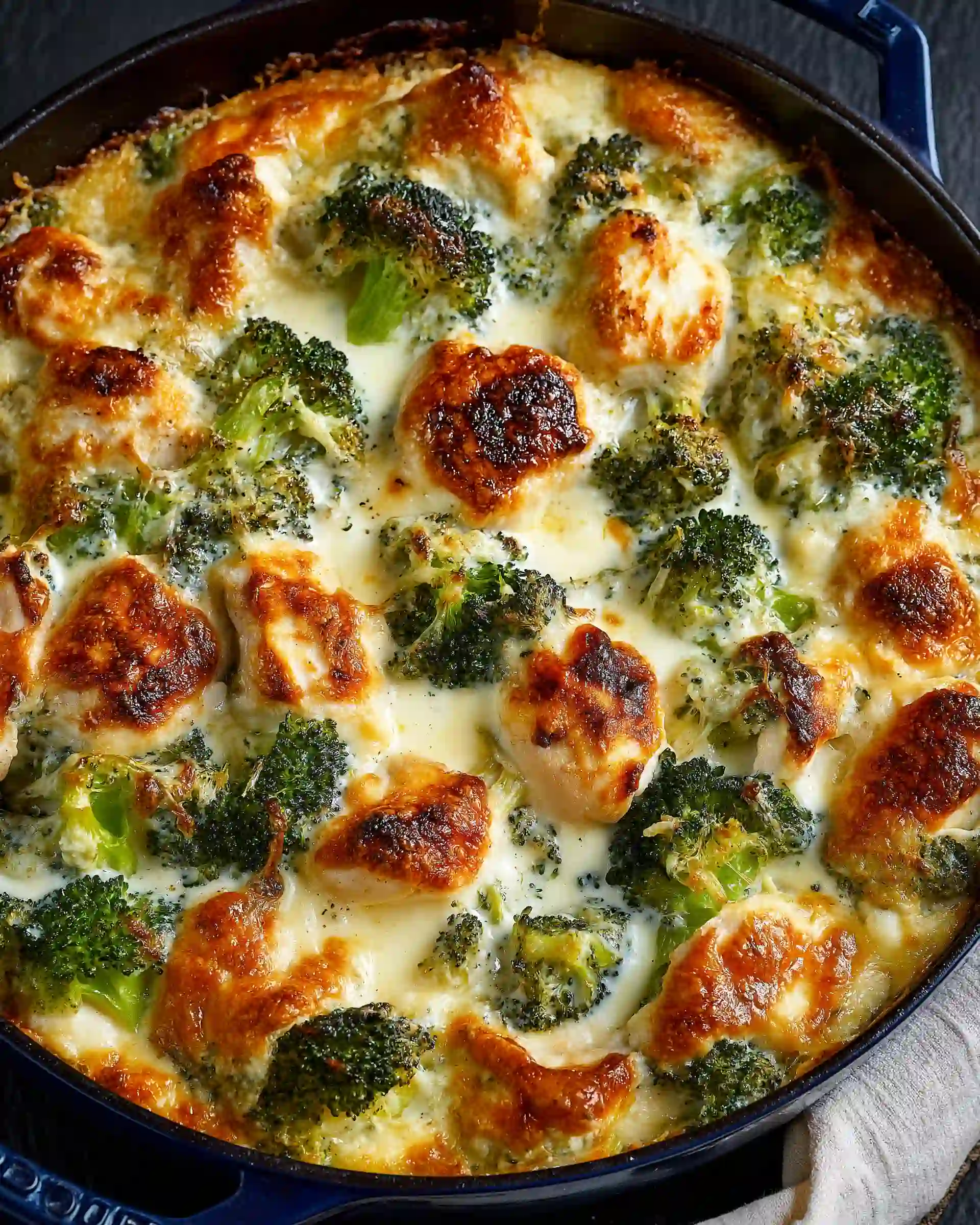 Chicken & Broccoli Cream Cheese Bake