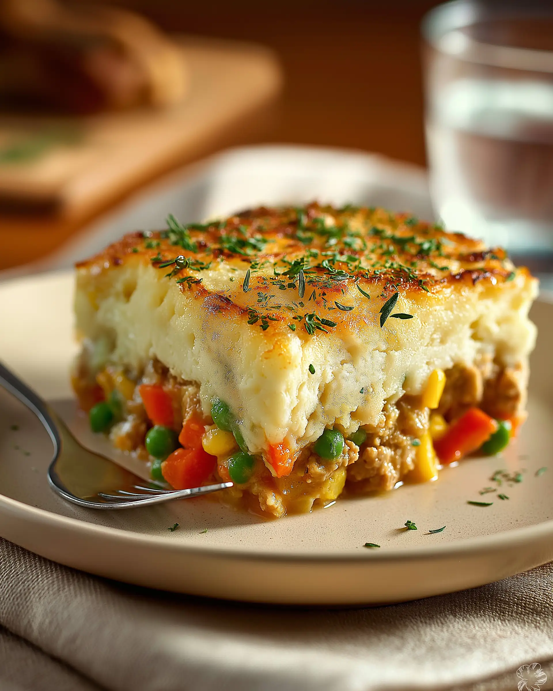 Chicken & Cauliflower Mash Shepherd’s Pie