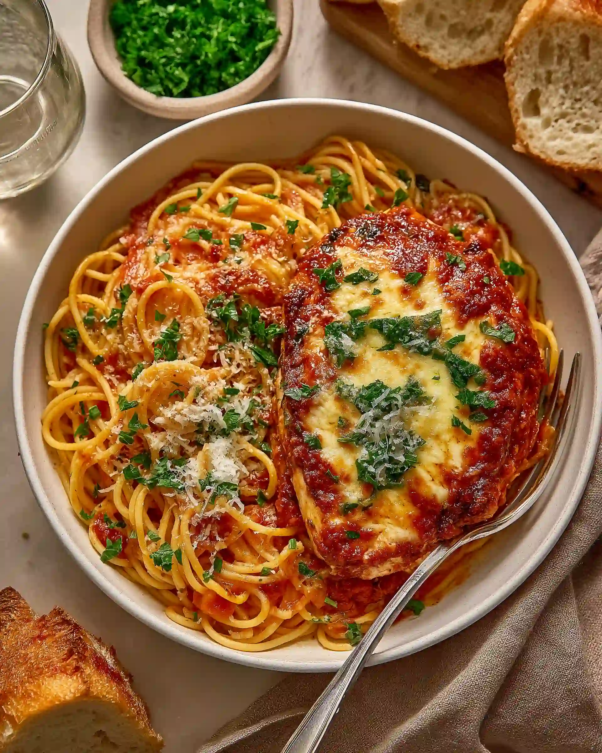 Chicken & Spinach Ricotta Bake