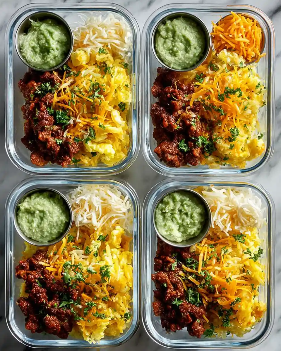Breakfast Burrito Bowls (Meal Prep)