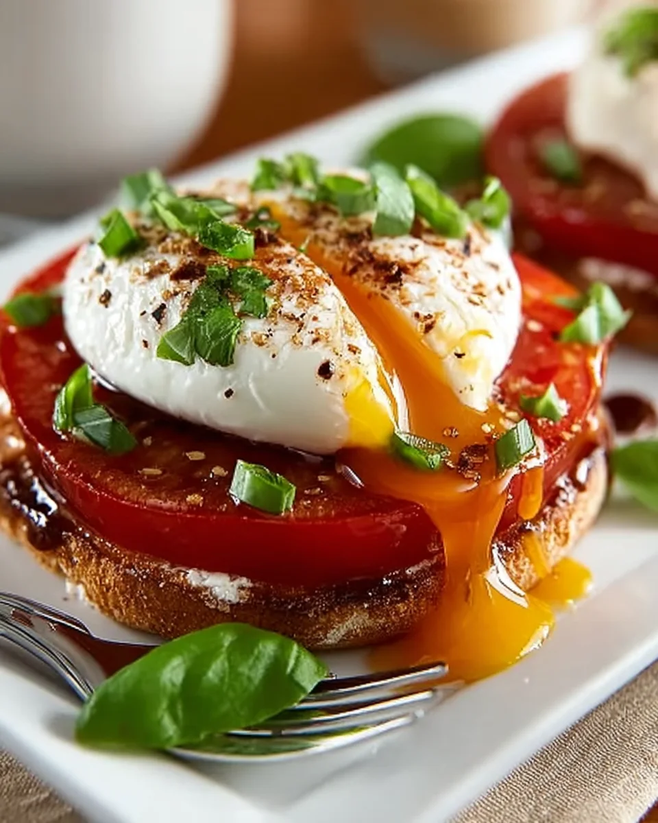 Caprese Egg Breakfast Sandwich