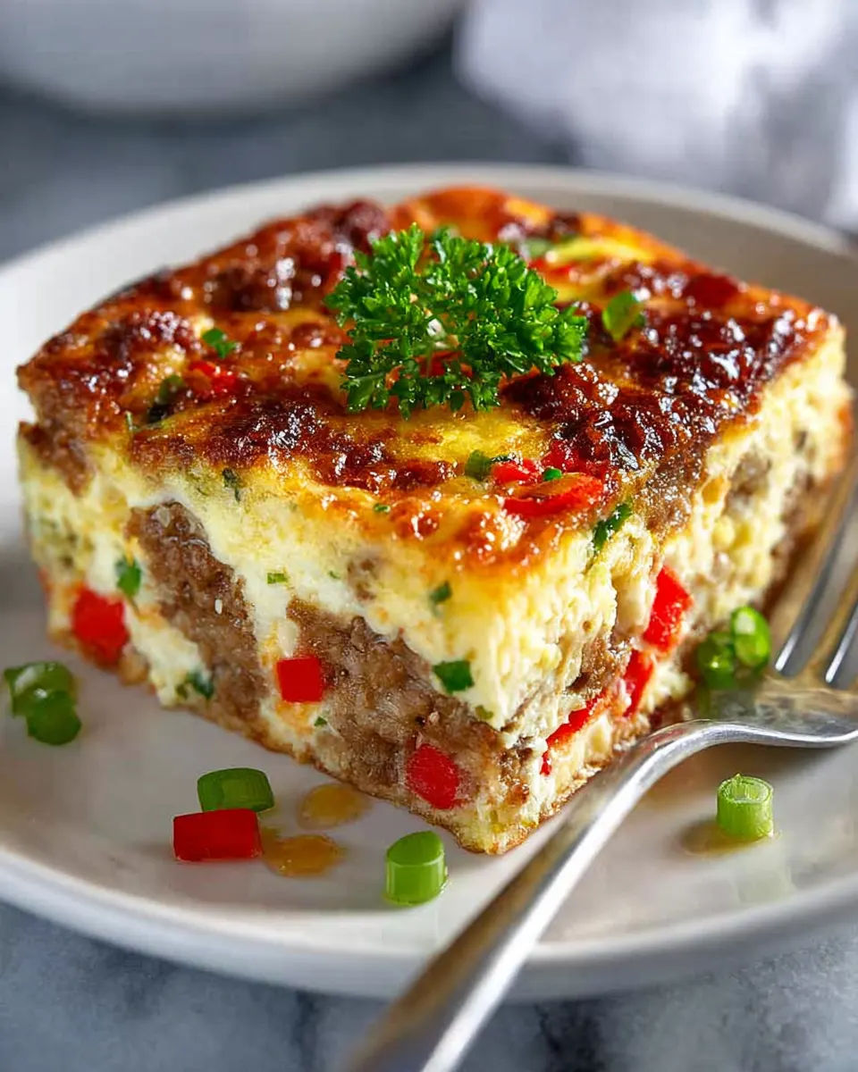 Make-Ahead Breakfast Casserole