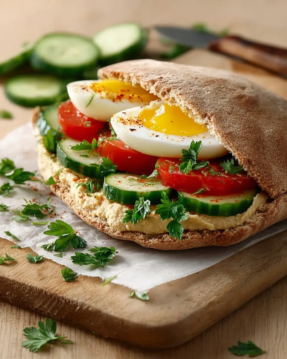 Mediterranean Breakfast Pita