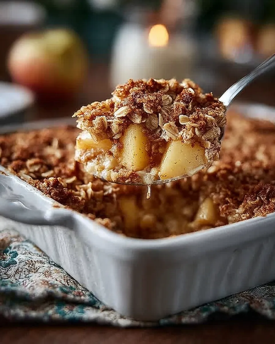 Oatmeal Apple Breakfast Bake