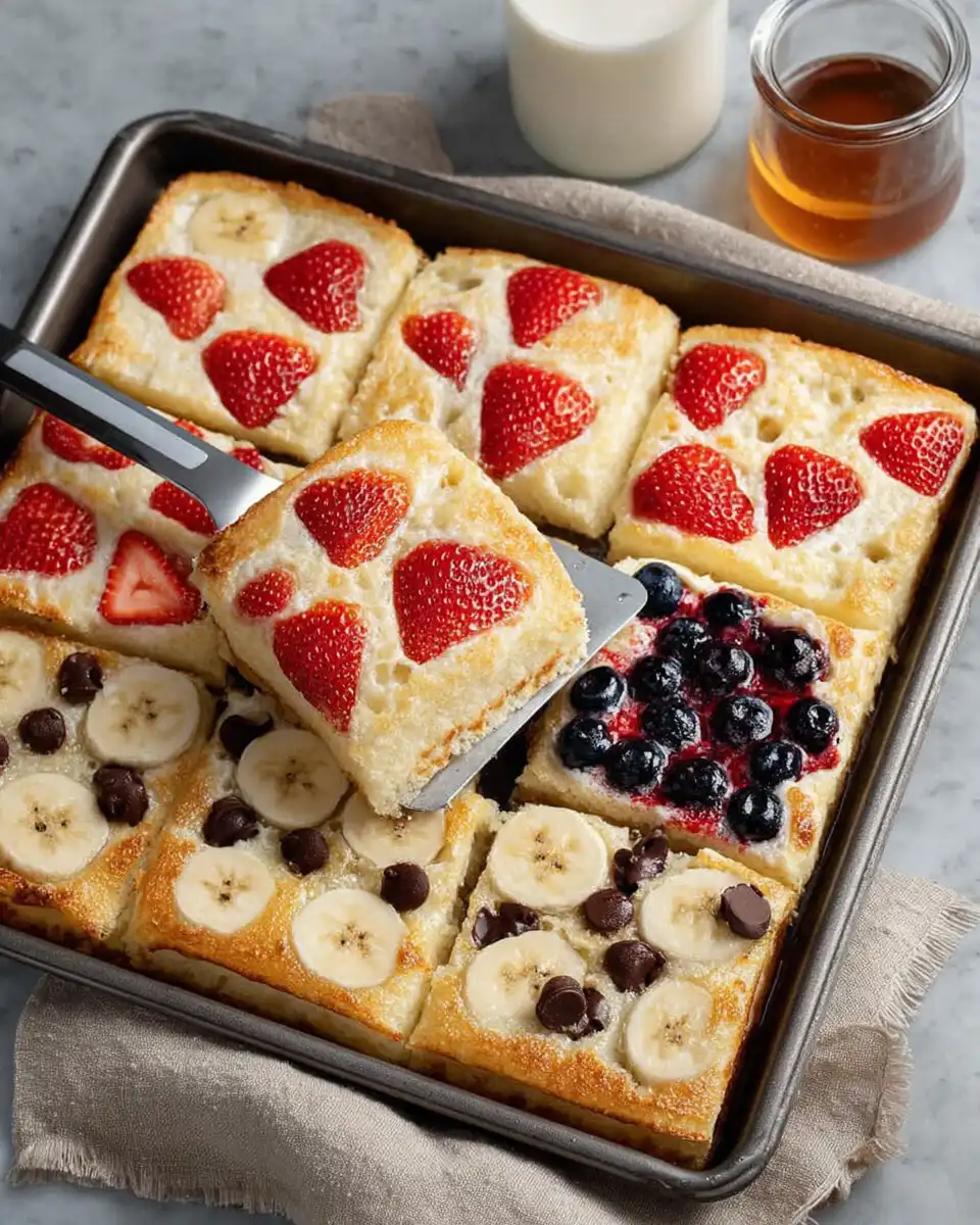 Sheet Pan Pancakes (Freezer)