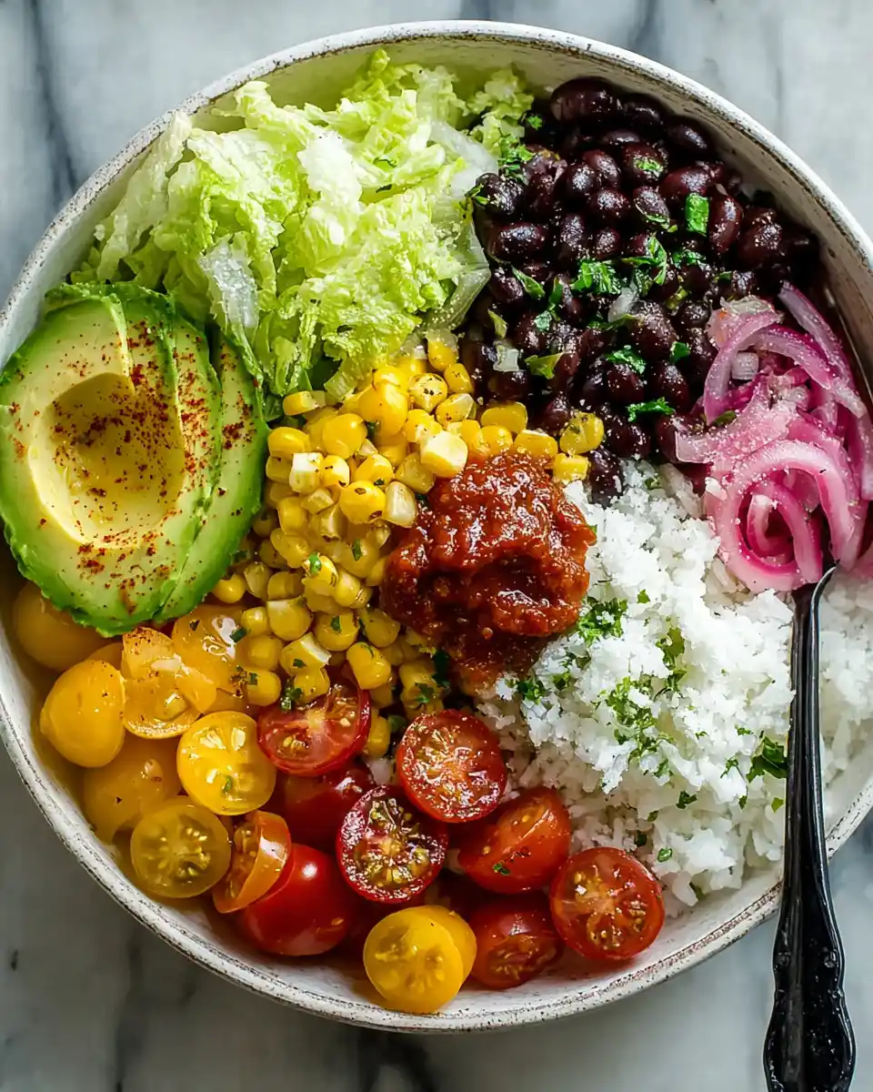Black Bean & Corn Burrito Bowls