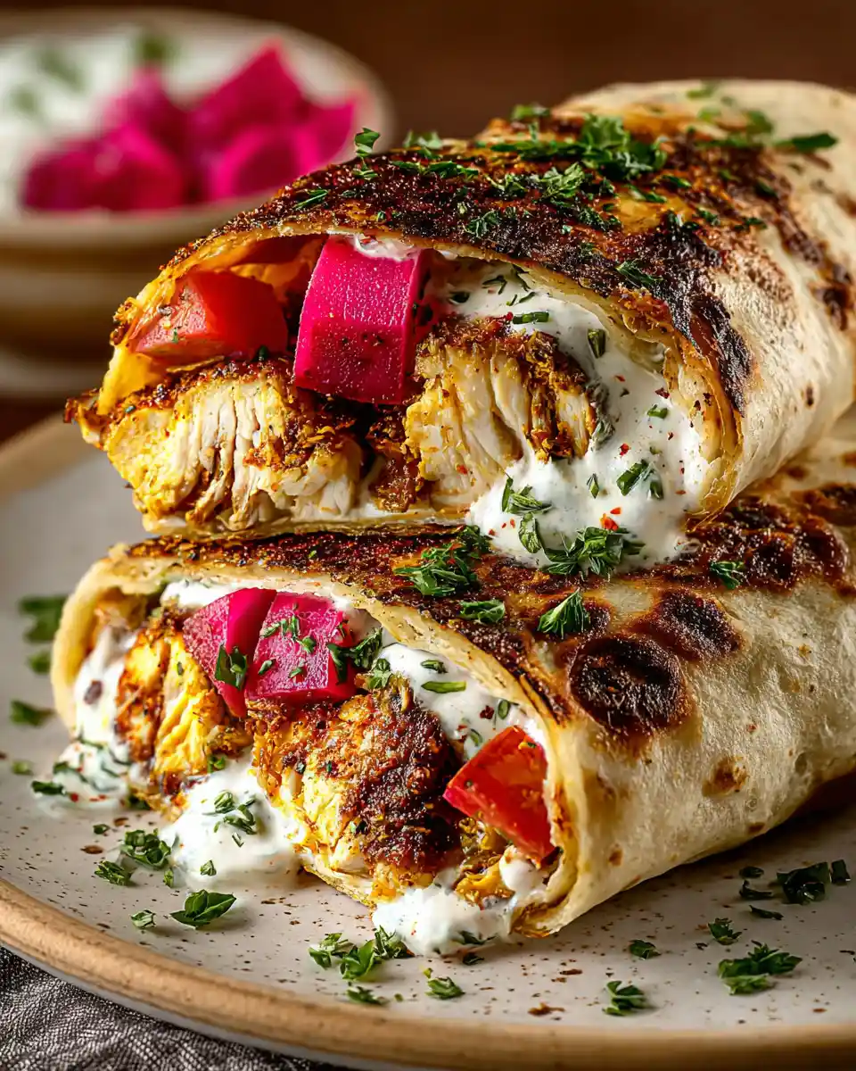 Chicken Shawarma Lunch Wraps