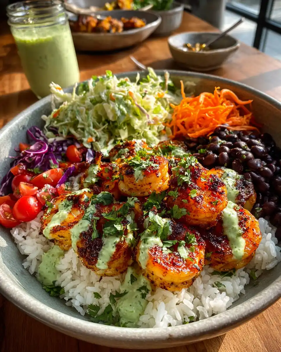 Spicy Shrimp Lunch Meal Prep