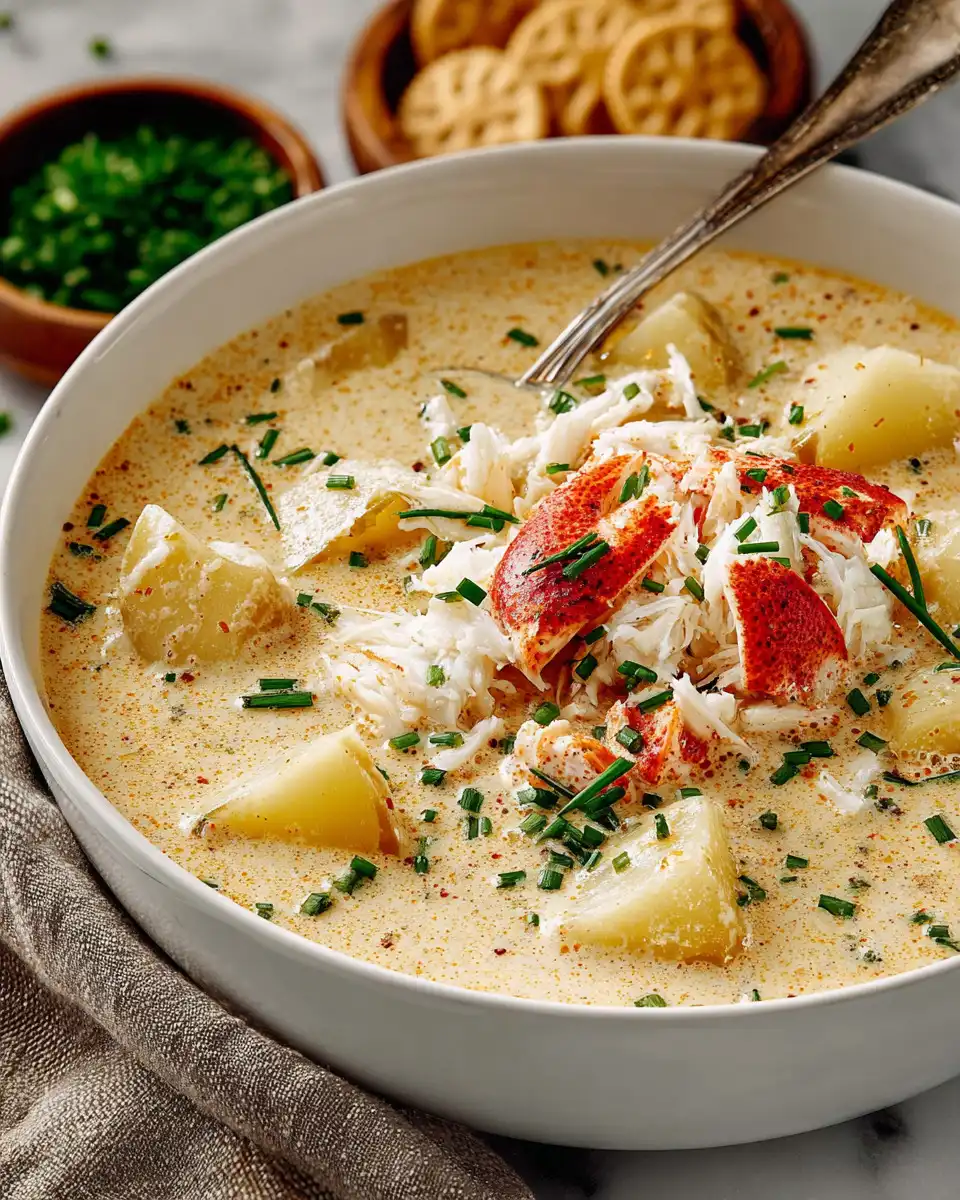 30 Minute One Pot Creamy Crab Soup