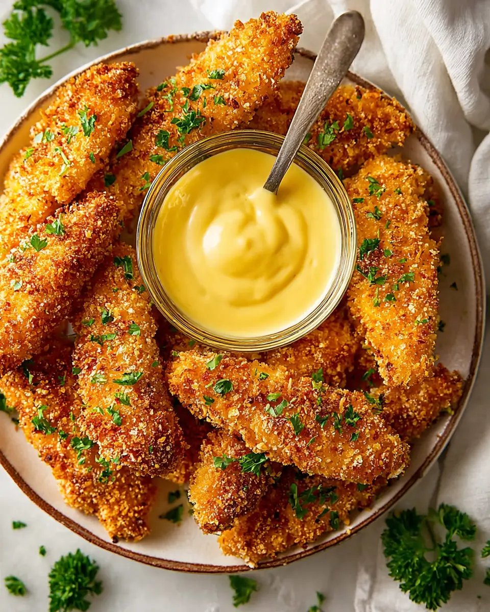 Crispy Oven-Baked Chicken Tenders With a Bold Crunch