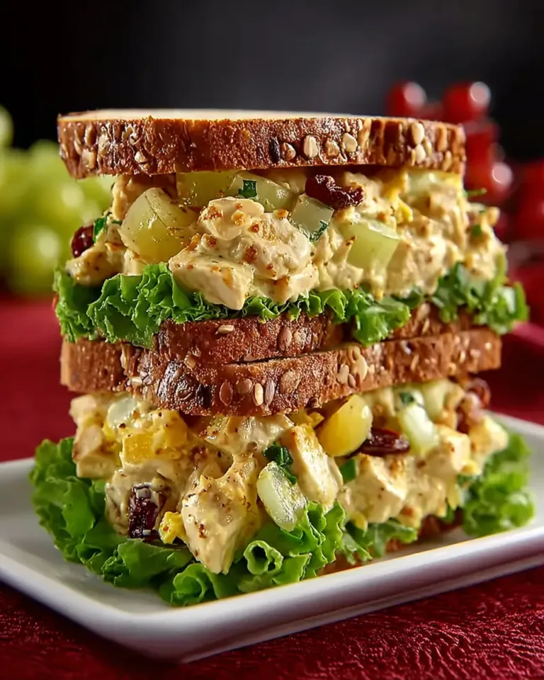 Fruity Curry Chicken Salad With Bold Flavor