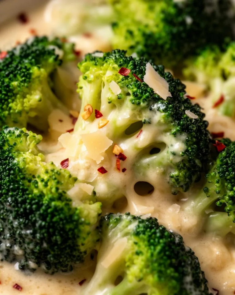 Buttery Garlic Parmesan Broccoli