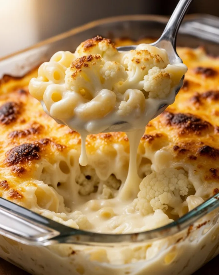 Healthy Mac Cheese With Cauliflower