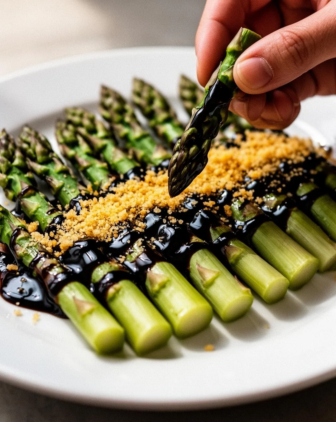 balsamic glazed asparagus