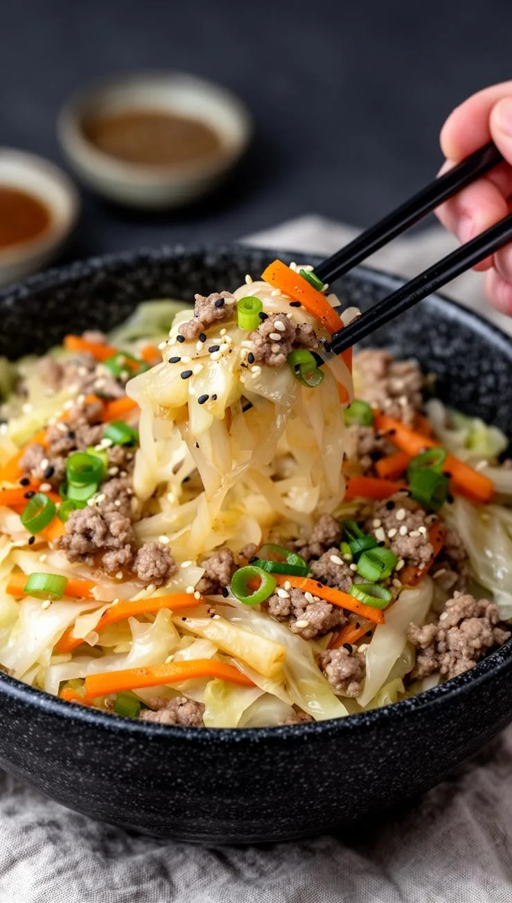 keto egg roll bowl