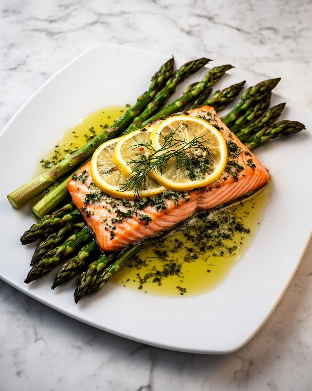 keto salmon asparagus