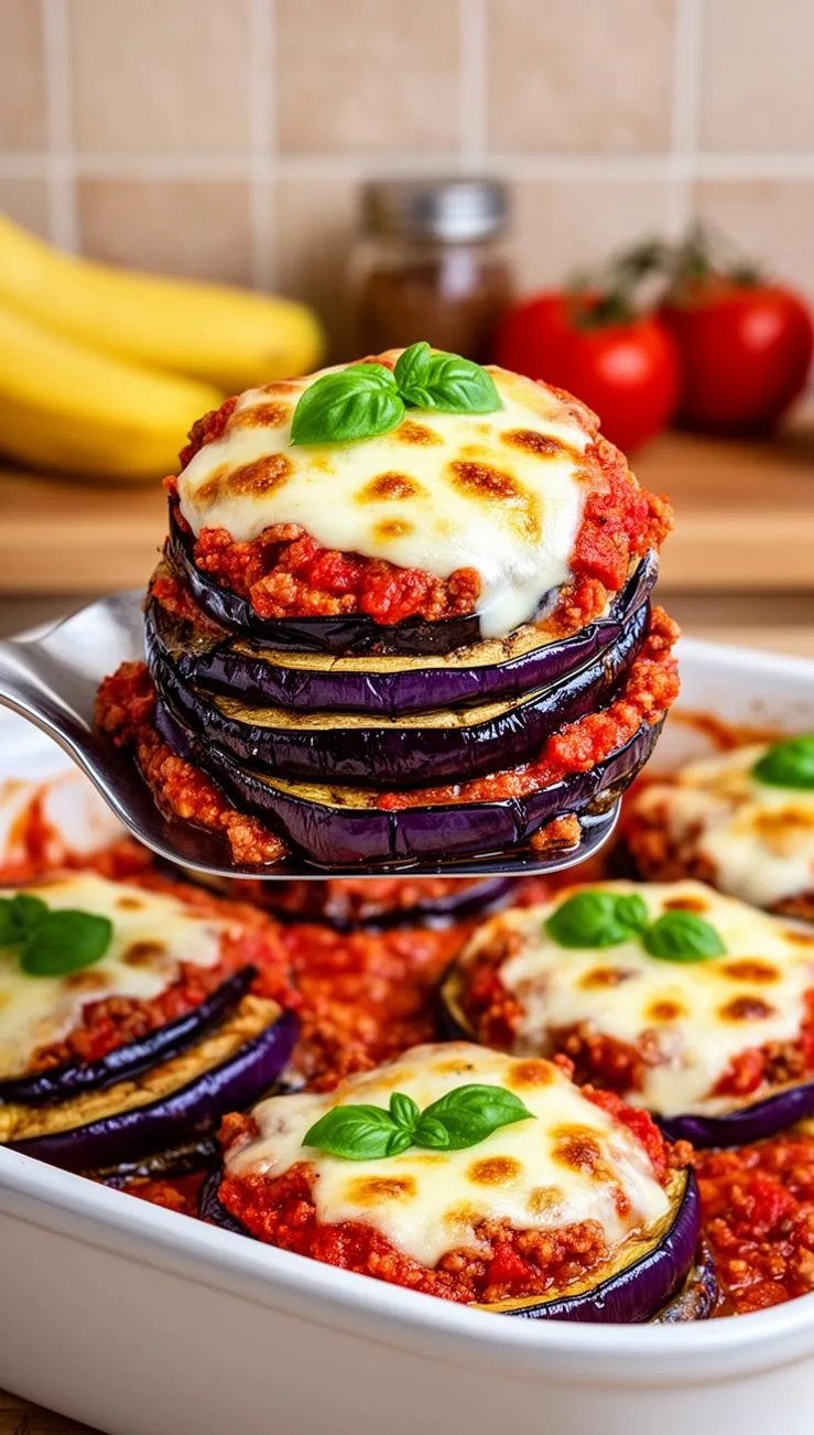 stuffed eggplant ragu