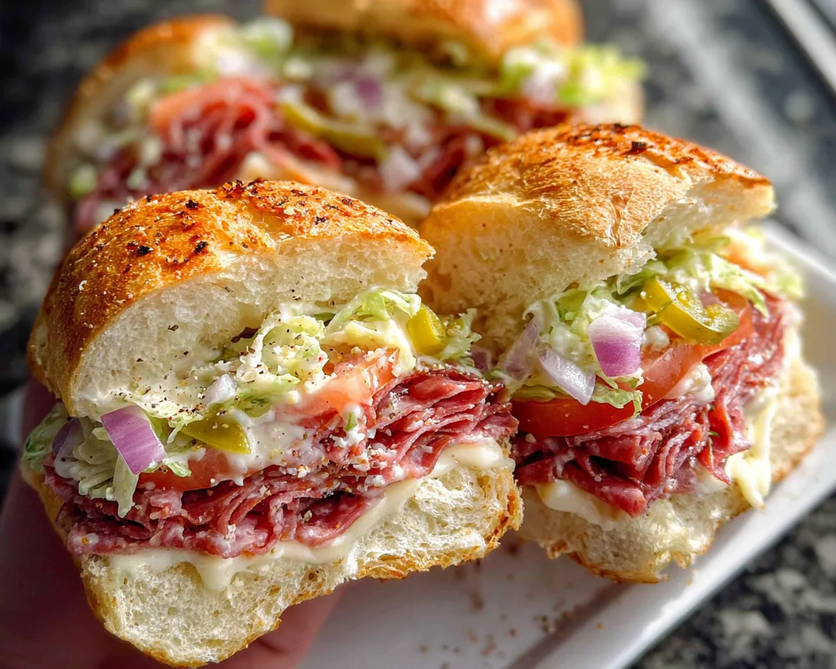 Ultimate Chopped Italian Sandwich